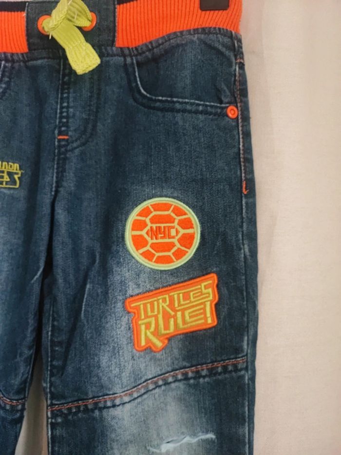 Jeans tortue ninja 5 ans - photo numéro 3