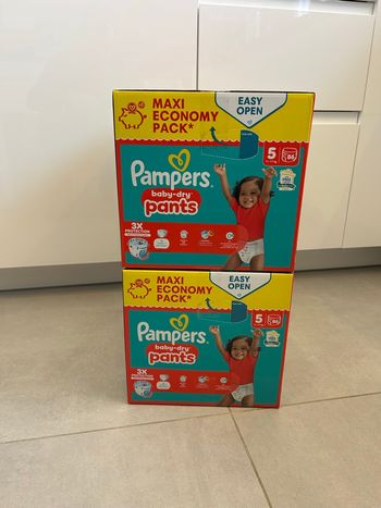 172 couches Pampers Baby Dry pants taille 5