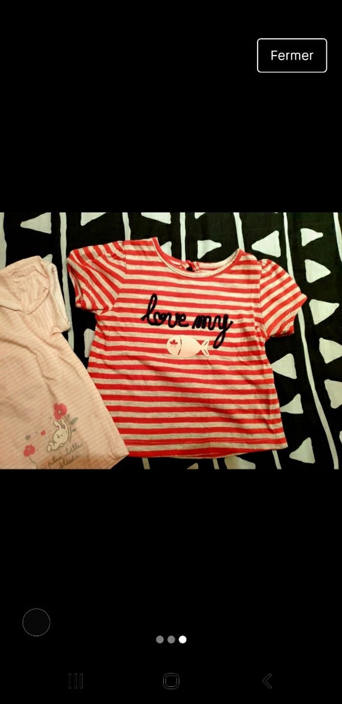 Lot de 2 tee shirt - photo numéro 3