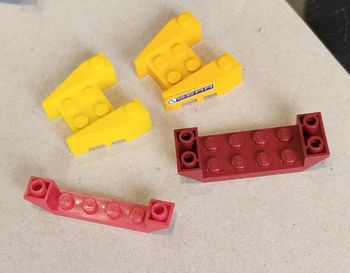 Lot pièce voiture lego 