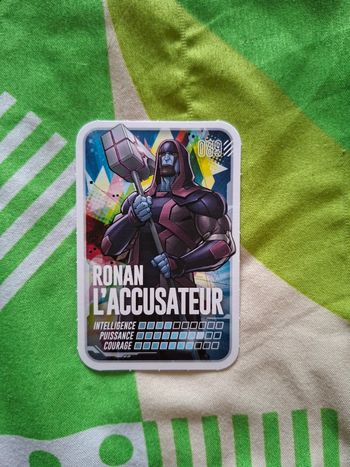 Carte Marvel pars en mission 089