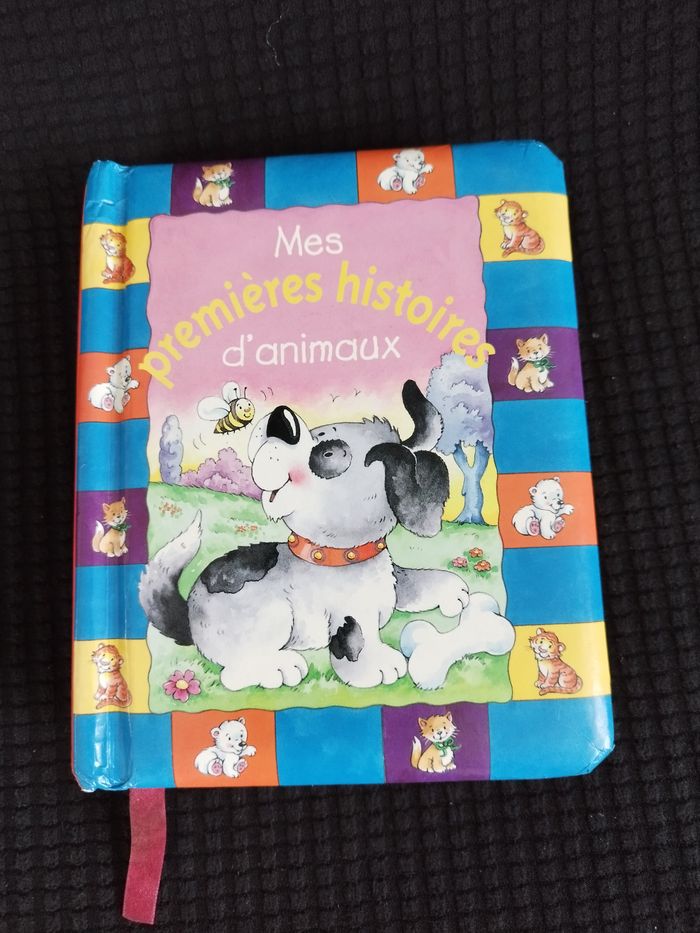 Livre cartonné Mes premières histoires d'animaux