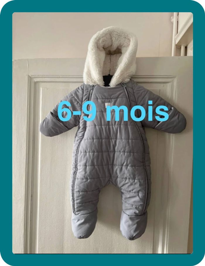 Combinaison intégrale pilote mixte bien chaude 6 mois - Jacadi
