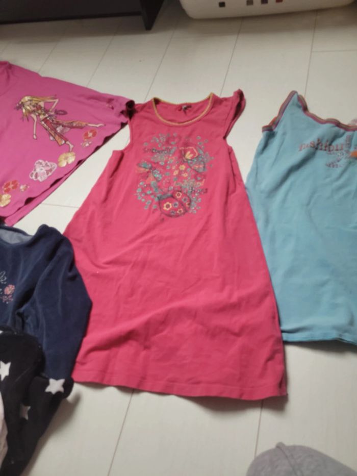 Lot pyjamas 10 ans fille - photo numéro 2