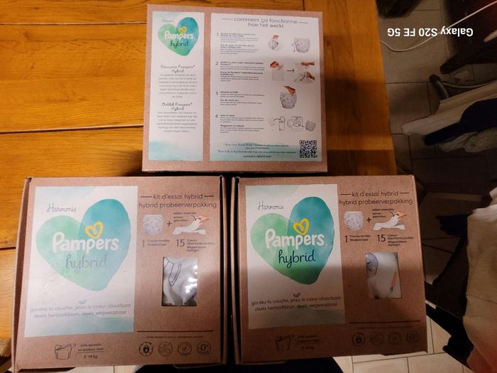 Couches lavables  Pampers