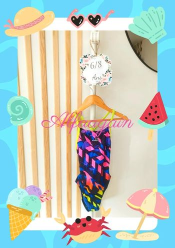 Maillot de bain 6/8ans natation