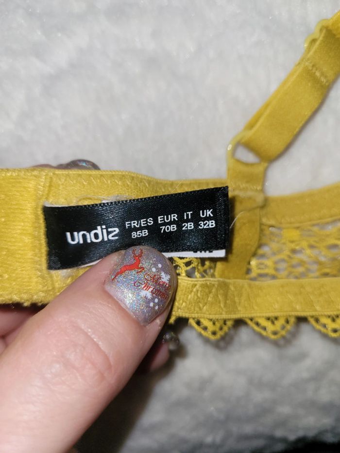 Soutien gorge jaune dos nageur - photo numéro 3