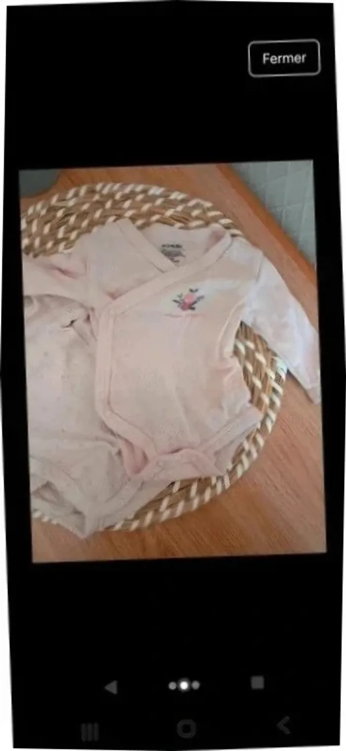 Lot body 1 mois kiabi h&m - photo numéro 2