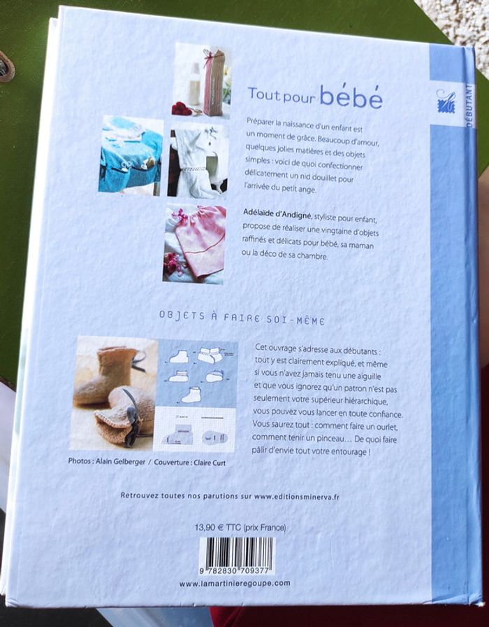 Livre de couture Tout pour bébé - photo numéro 2