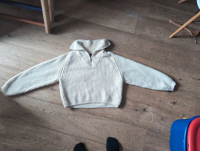 Pull camionneur crème ikks 14 ans S