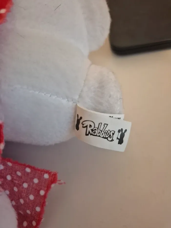 Peluche Les Lapins Crétins - 33 cm - photo numéro 5
