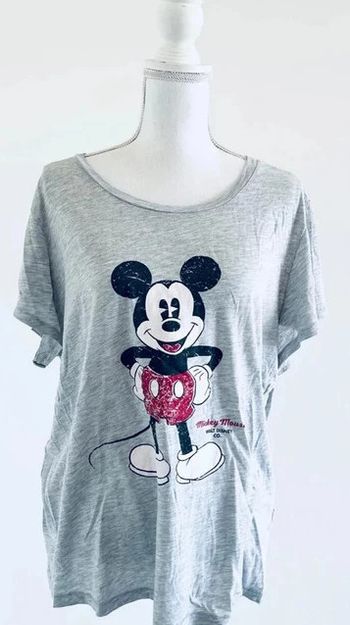 Tee shirt Mickey délavé H&M