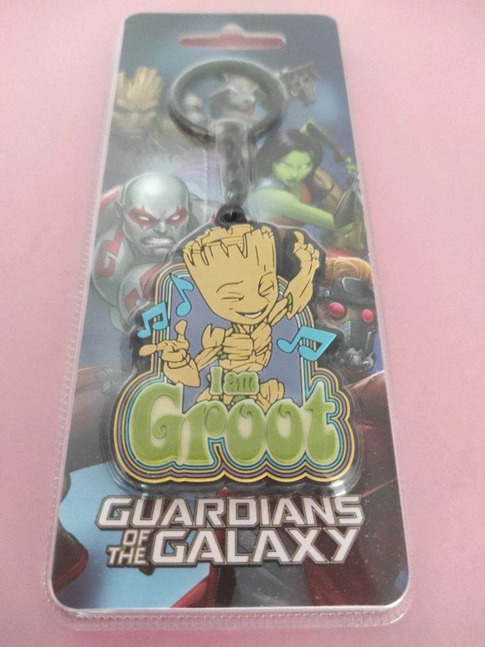 porte-clés marvel i am groot guardians of the galaxy difuzed - photo numéro 2