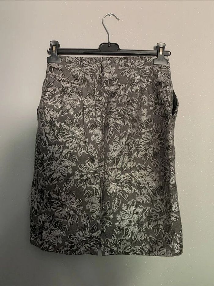 Ensemble Jupe + Veste Tailleur Gris Jupe T36 Veste T38 Sinequanone - photo numéro 7