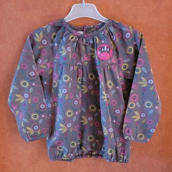 Chemise/ blouse manches longues fille