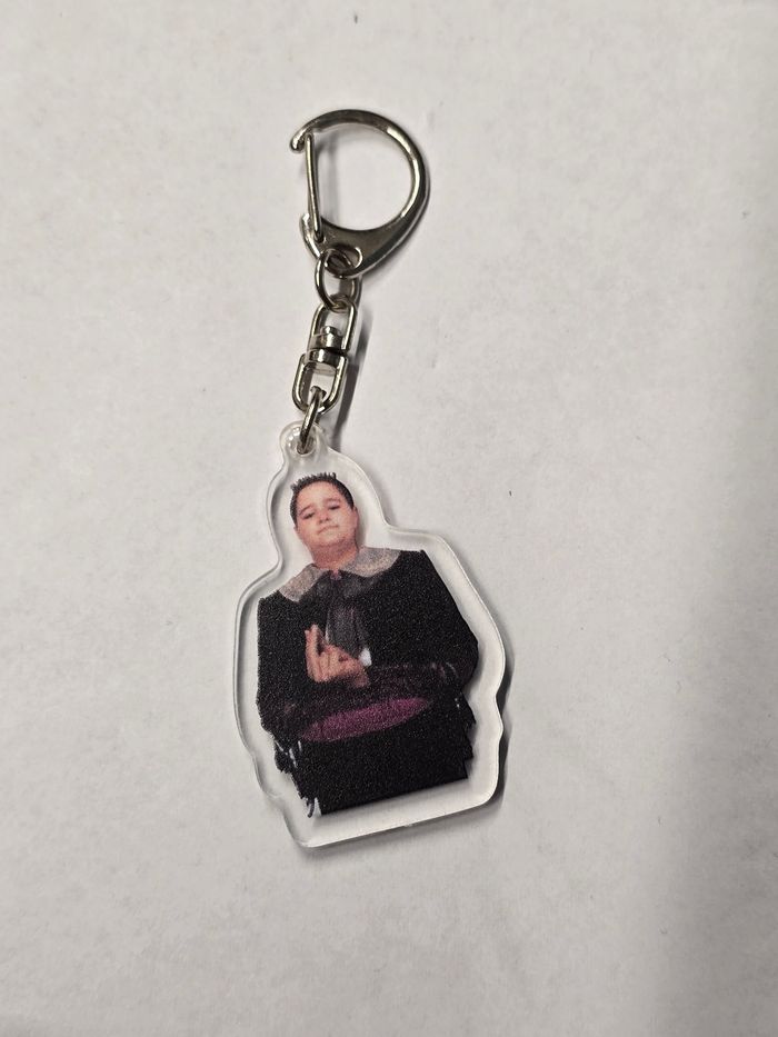 Porte clés Mercredi - photo numéro 2