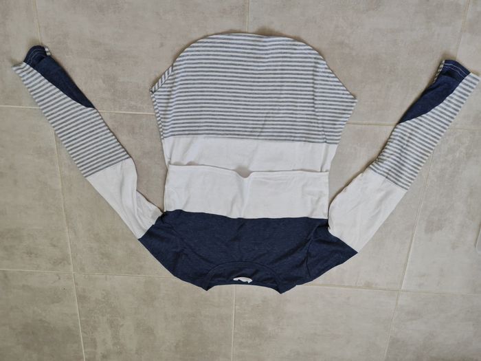 Lot de 4 tee short manches longues allaitement - photo numéro 2