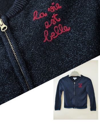 6 ans gilet zippé absorba