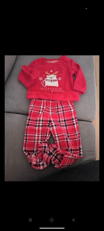 Pyjama in extenso 12 mois