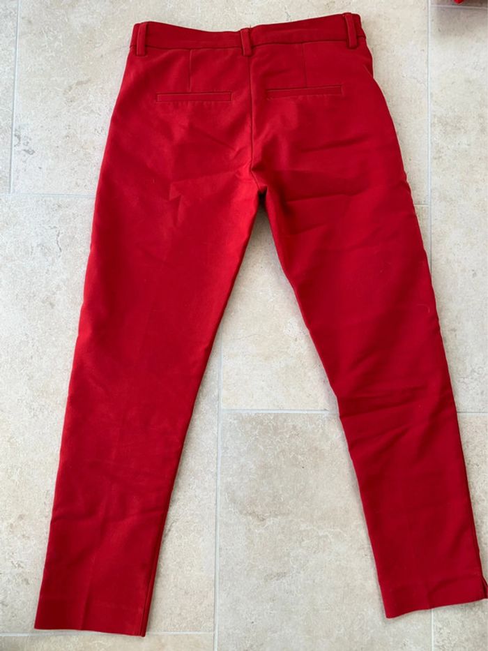 Pantalon chino rouge - photo numéro 5