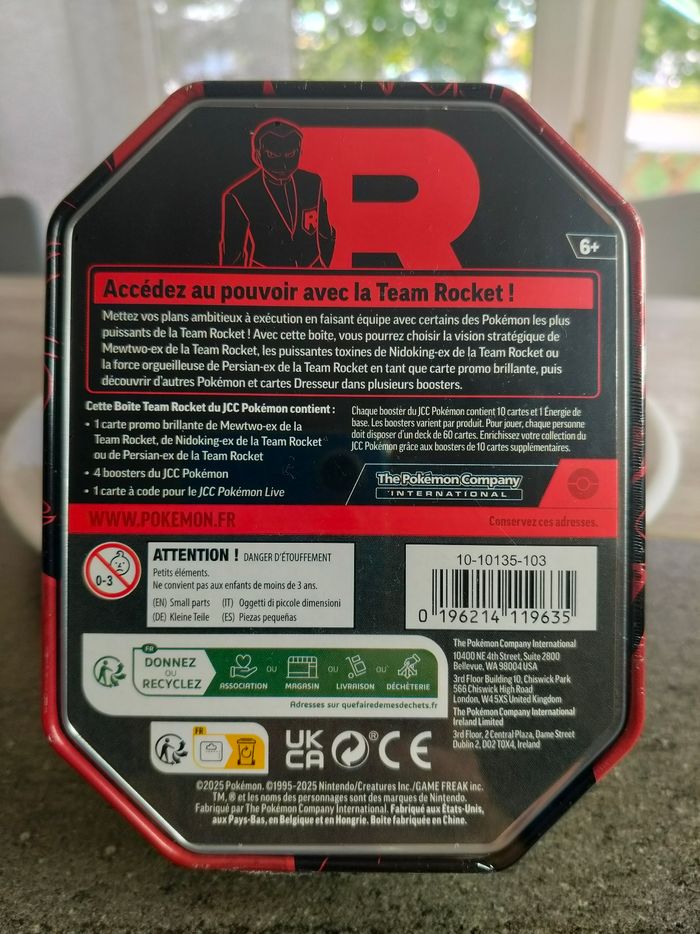 Pokébox Nidoking Ex de la Team Rocket - photo numéro 2