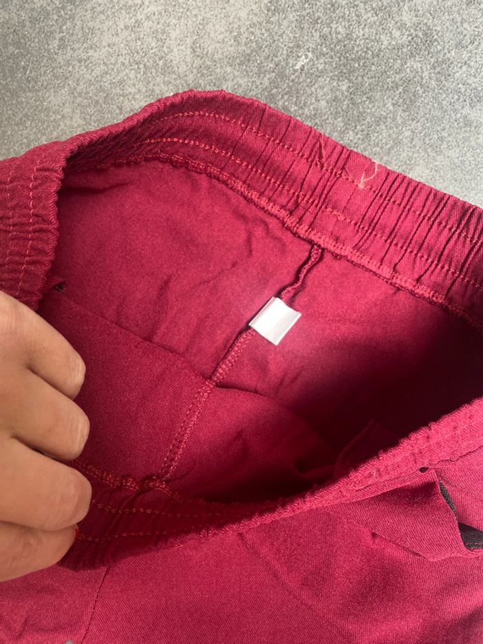 Pantalon bordeaux neuf - photo numéro 4