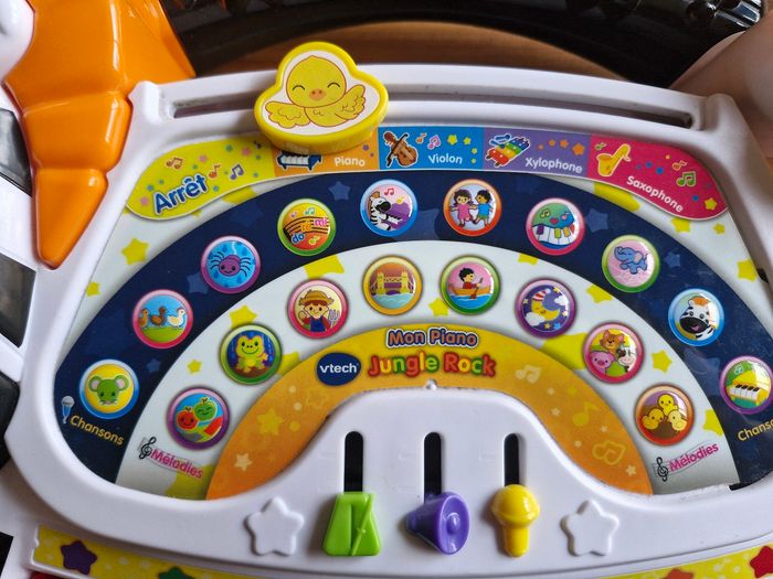 Piano rock Zèbre Vtech et jeu Montessori calcul - photo numéro 6