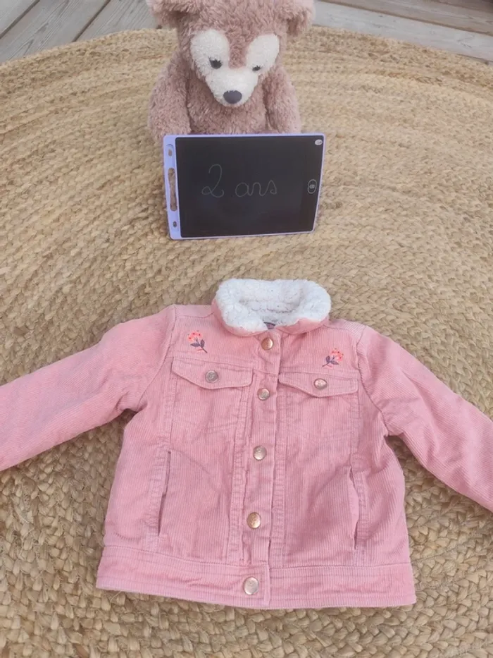 Veste chaude doublée 2 ans / 92 cm