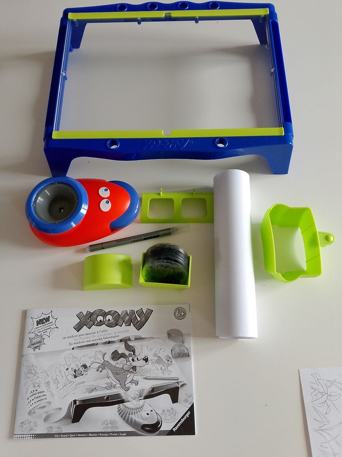 Xoomy la machine à dessiner à l'infini ravensburger fonctionne - photo numéro 3