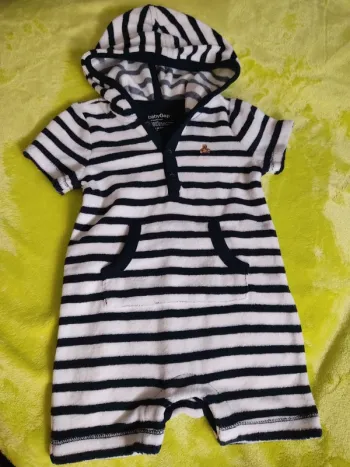 Combinaison short bébé garçon