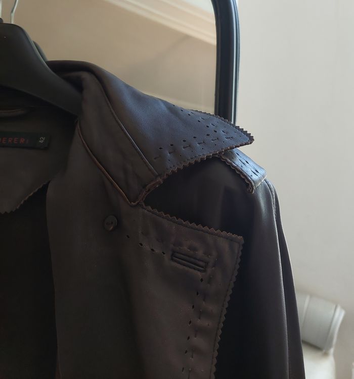 Manteau cuir femme - photo numéro 3