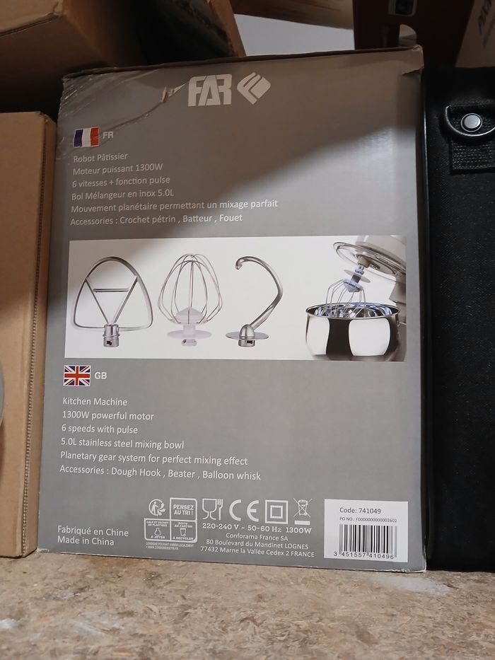 Robot pâtissier - photo numéro 4