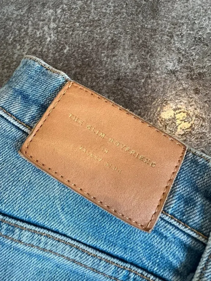 Jean troué femme Zara taille S Pantalón vaquero roto mujer strappati donna Zerrissene Damenjeans - photo numéro 4