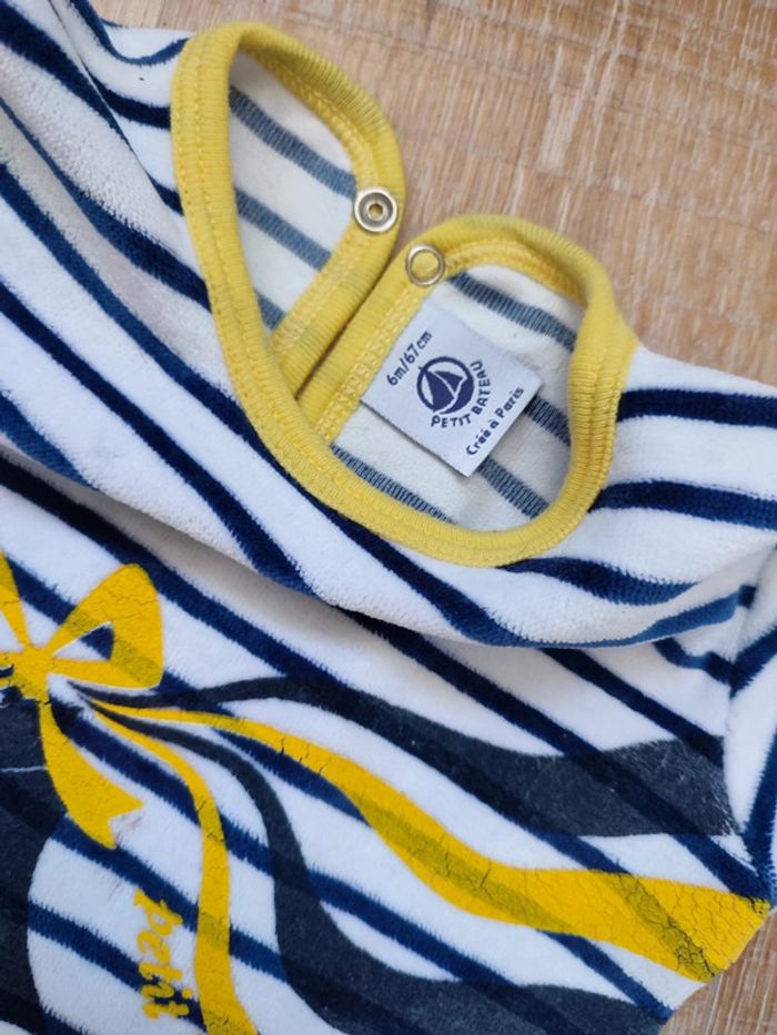 Grenouillère pyjama dort bien petit bateau 6 mois - photo numéro 2