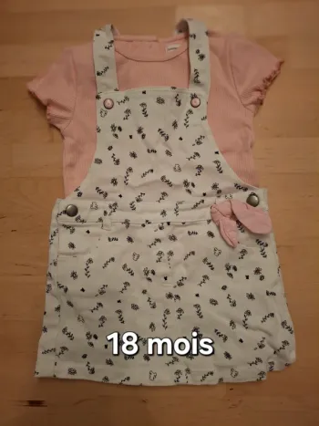 Robe et tee-shirt lulu castagnette