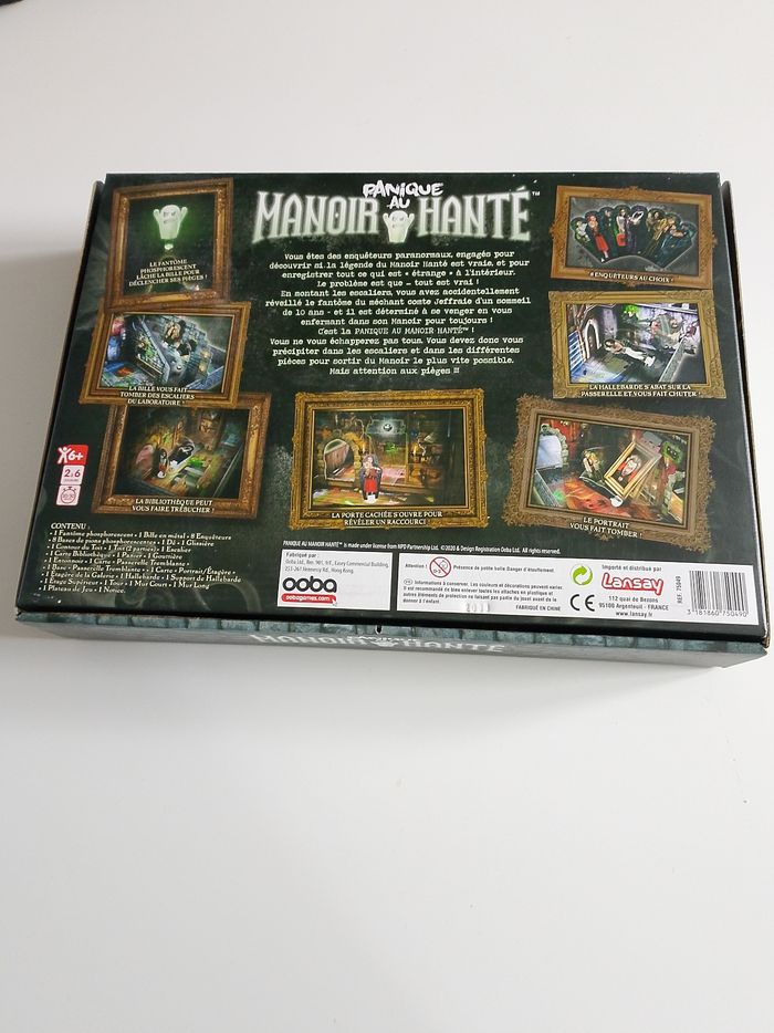 Panique au manoir hanté lansay complet sans notice - photo numéro 2