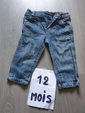 Pantalon jeans 12mois garçon