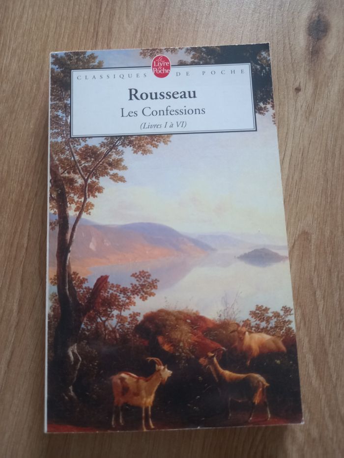 Les confessions de Rousseau