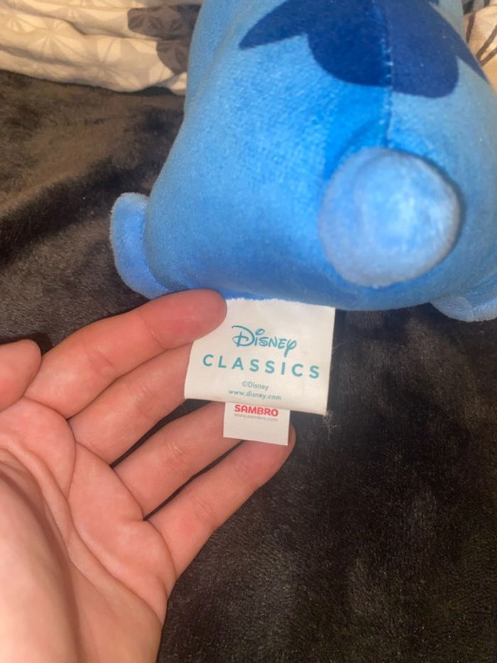 gros doudou, Stitch, bleu, Disney peluche - photo numéro 7