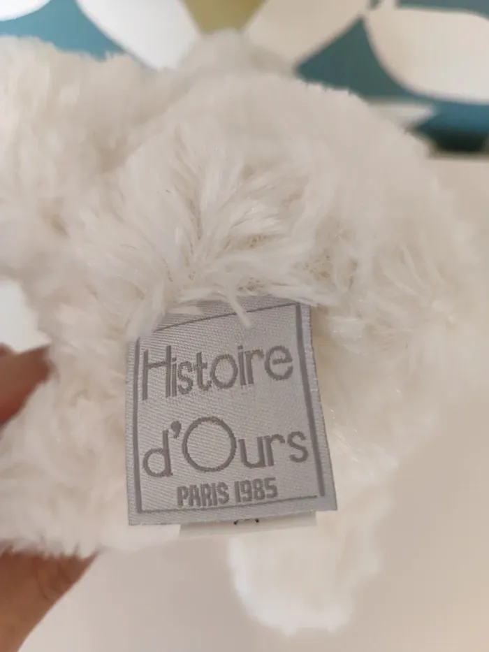Peluche ours histoire d'ours - photo numéro 5