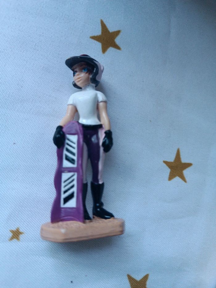 Figurine figura personnage snowboard violet purple skate Angela 2001 weetos poupée doll céréales - photo numéro 5