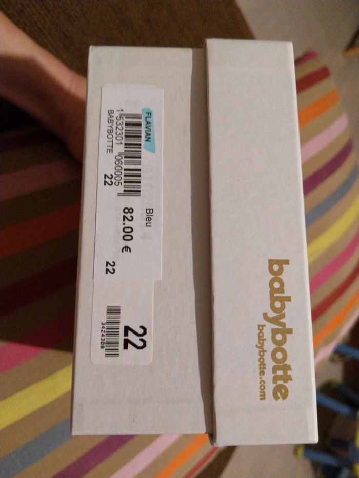 Chaussures/baskets/bottillons Babybotte pointure 22 - photo numéro 7