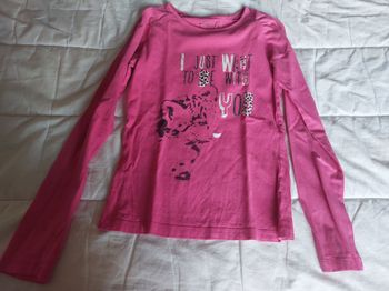 Maillot manches longues filles taille 12ans