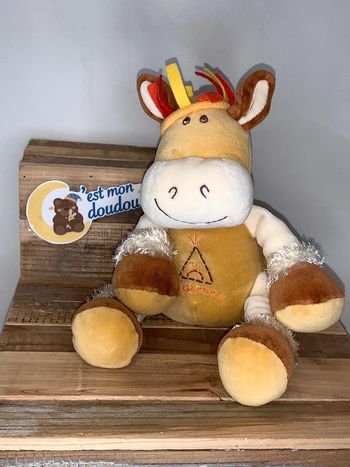 CAT03 doudou cheval Catimini