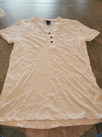 T-shirt blanc homme S/36