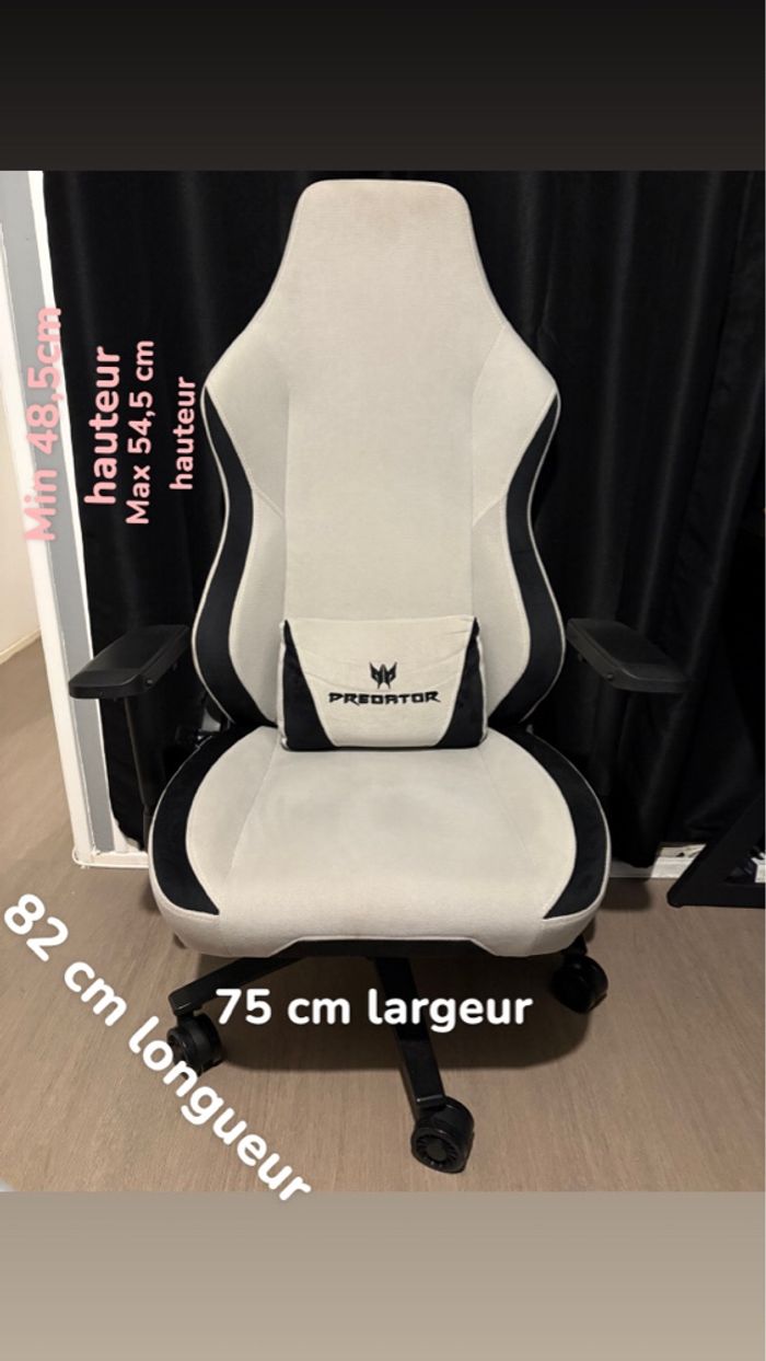 Chaise de bureau gaming - photo numéro 2