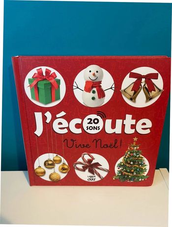 Super livre sonore vive Noël NEUF
