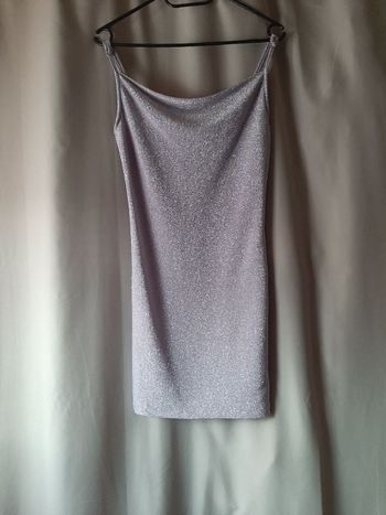 Robe paillette violet jennyfer