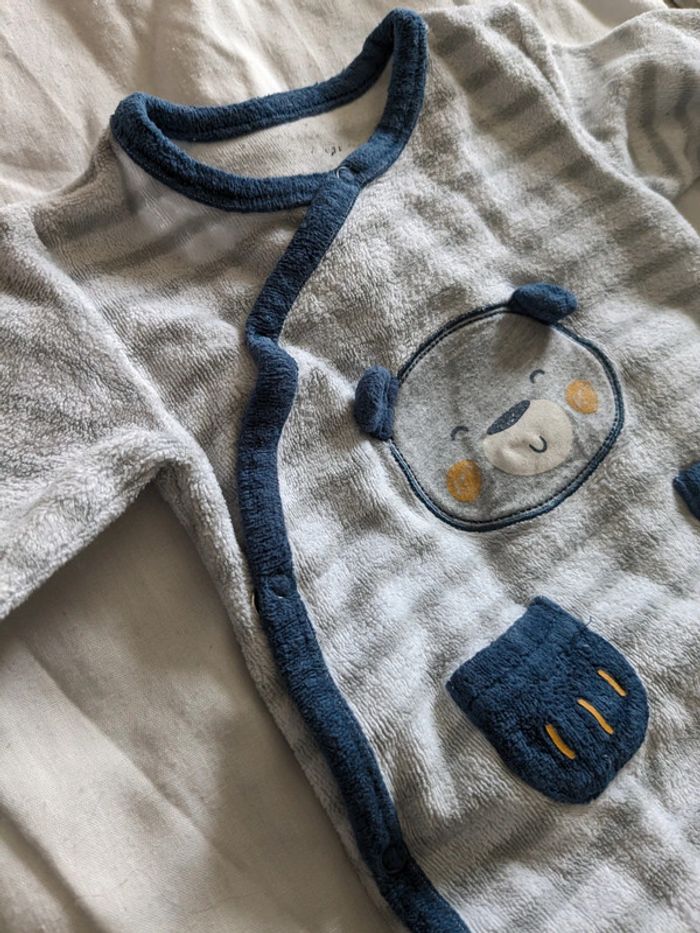 Lot pyjamas pilou 1 mois - photo numéro 7