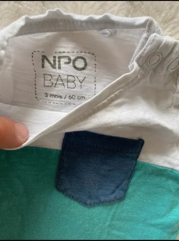 T-shirt NPO baby - photo numéro 2